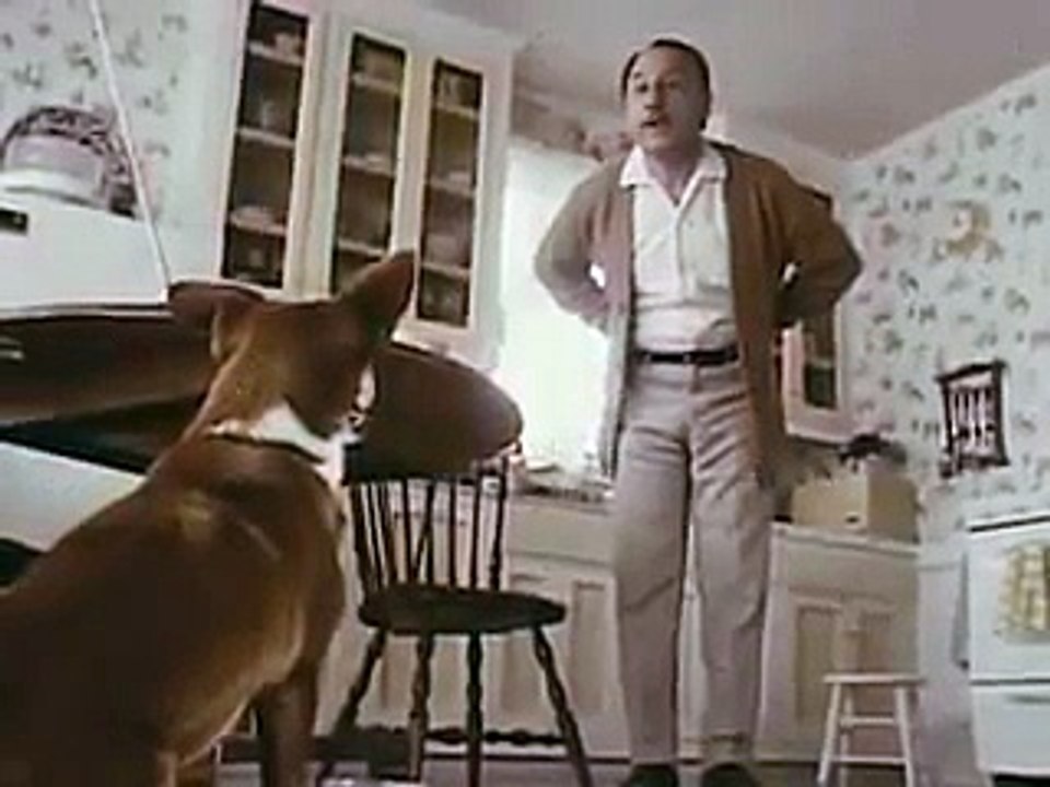 1970s GAINES BURGER COMMERCIAL, WITH DICK WILSON MR  WHIPPLE FROM CHARMIN TISSUE ADS