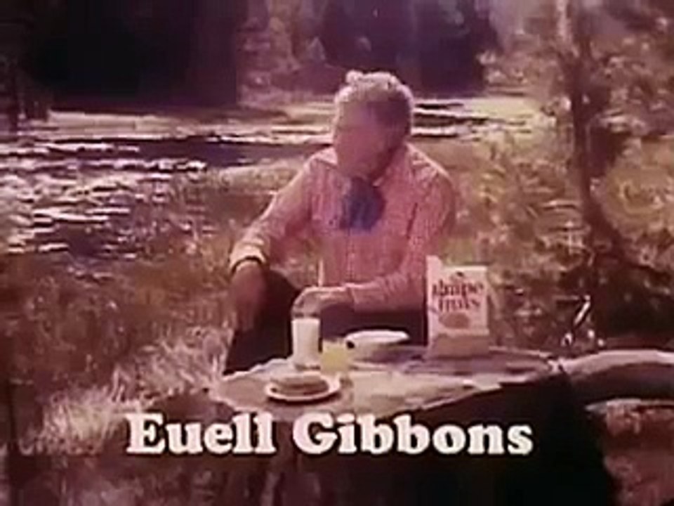 1970's E  GIBBONS GRAPE NUTS AD ~ NUTTY FLAVOR & NUTTY TASTE YOU ARE WHAT YOU EAT