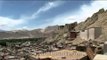 A Buddhist monastery on a rugged mountain in the arid Himalayan region of Ladakh