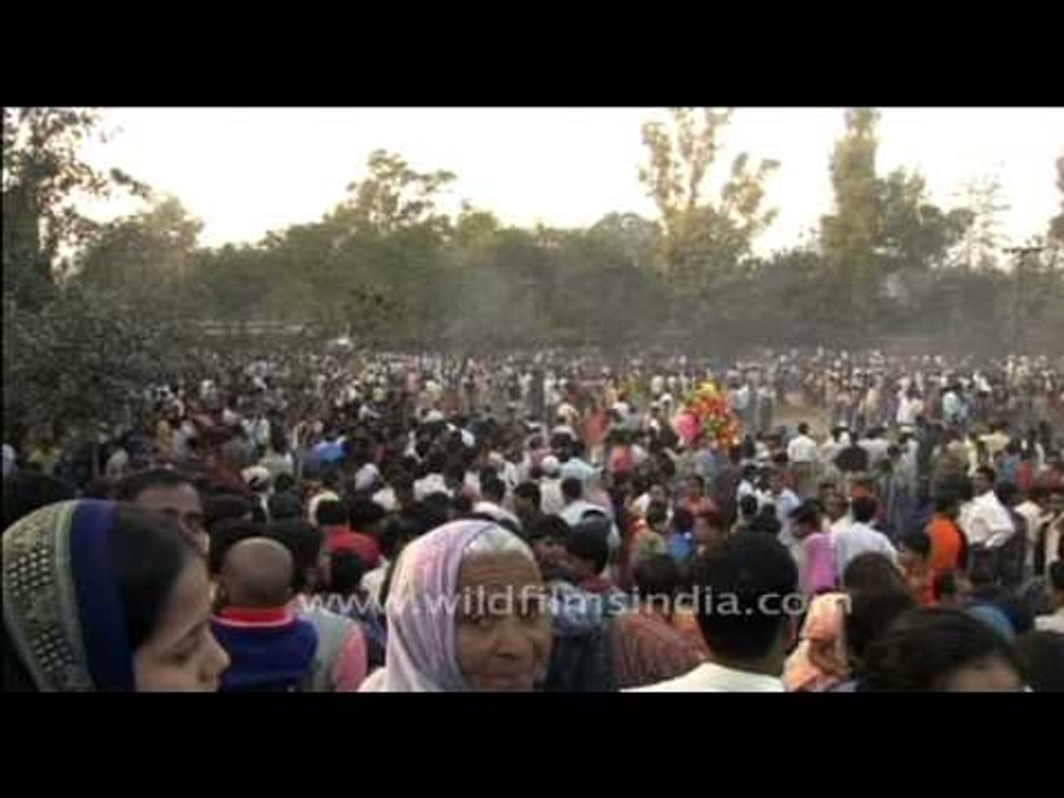 People gather for Muharram