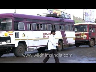 Bus service in Satara, Maharashtra