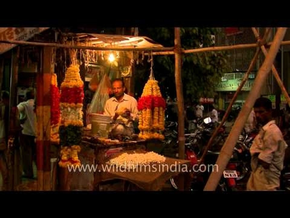 Shop selling the puja items in Solapur in Maharastra