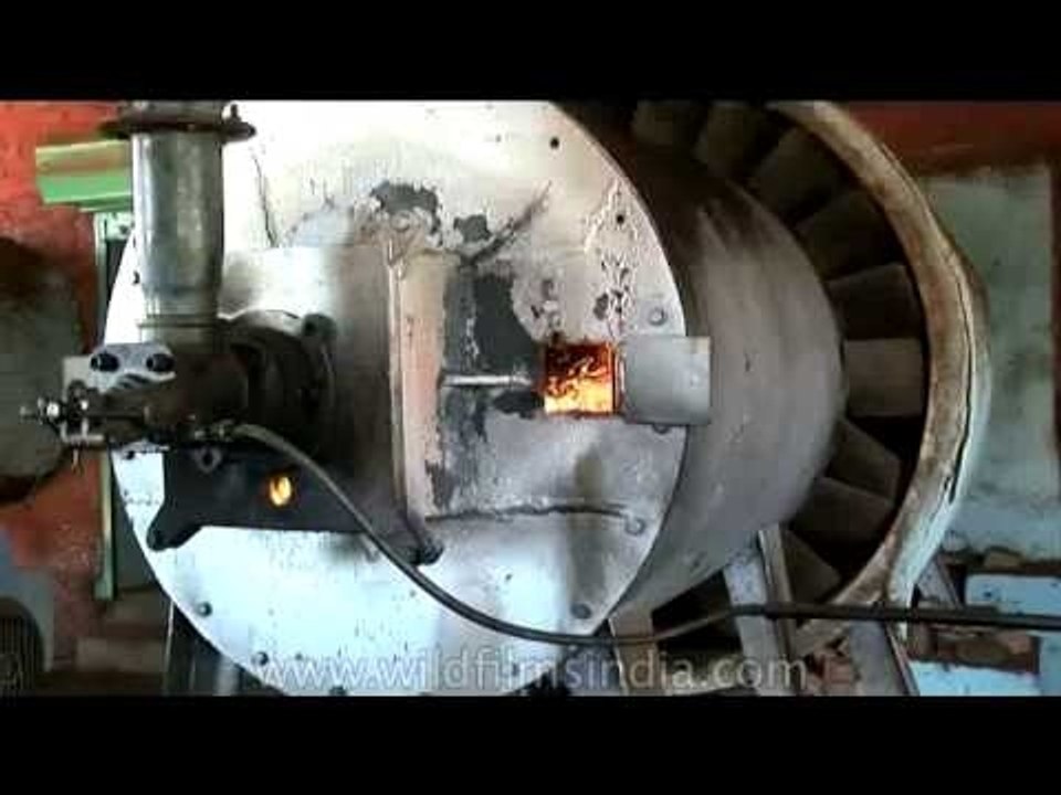 Packing tea in sacks for shipping at a Tea estate, Arunachal Pradesh