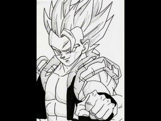 HOW TO DRAW GOGETA ゴジータ