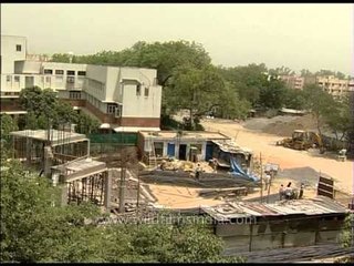 Vardhman Mahavir Medical College being built at Safdarjung Hospital
