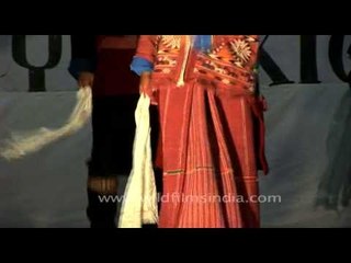 An evening at Siang River Festival