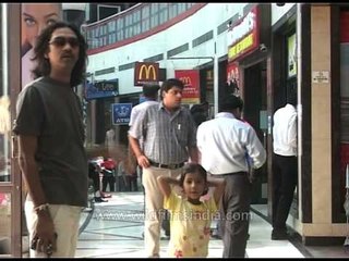 Burgers point! Macdonalds at Ansal Plaza