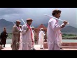 Sword dance of Ladakh at the Singhe Khababs Festival Leh