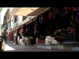 Shop for exclusive traditional cloths in Ladakh market