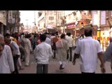 Blaring mobile loud speakers in Varanasi during Mahashivratri celebrations