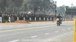 BSF in full balance mode performing bike stunts at Republic day