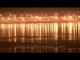 Ganga Aarti on the eve of Maha Shivratri in Allahabad