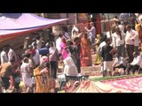 Devotees of Lord Shiva throng the ghats of Ganga, Varanasi