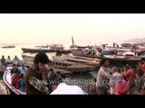 Maha Shivratri celebrated on a grand scale at Varanasi ghat