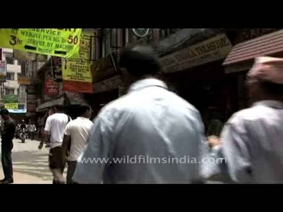 Clothes stores at  Kathmandu town - Nepal