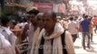 Numbers of pilgrims queuing up for entering Kashi Vishwanath temple on Mahashivaratri