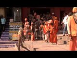 Buck naked Naga sadhus in Varanasi celebrating Maha Shivratri