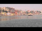 Varanasi boat tour in the Ganges river!