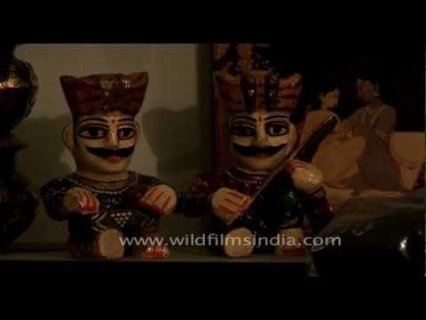 Rajasthani souvenirs and memorabilia for sale in Samode Palace, Rajasthan