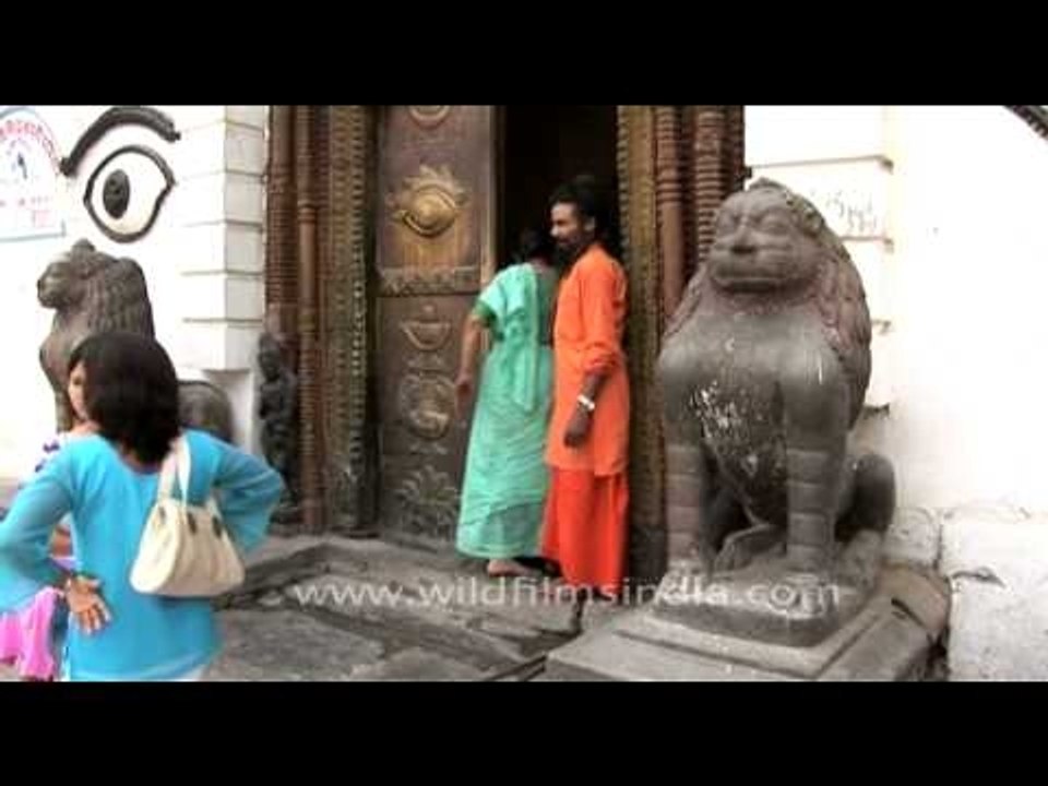 Priest of Nepali temple