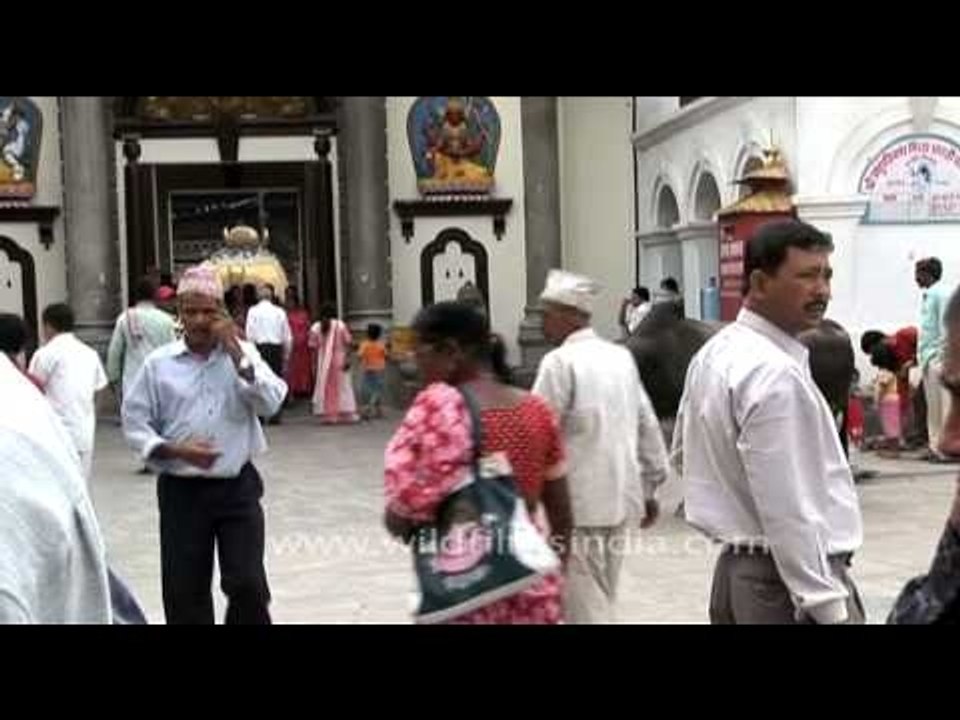 Entrance of Jagat Guru Shri Shri 1008 Shri Shankracharya Mandir, Nepal