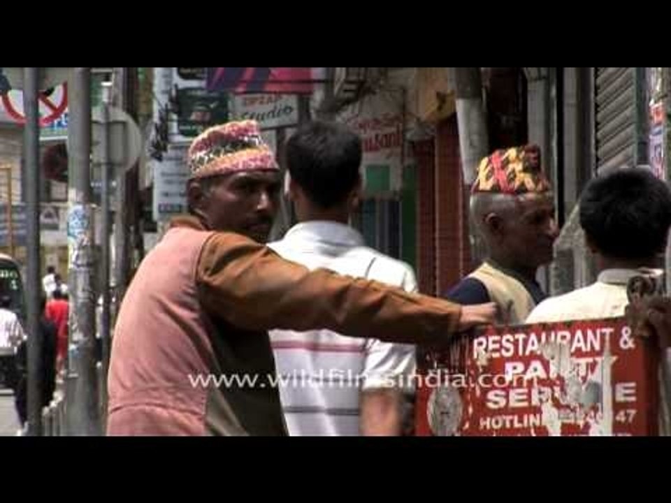 Busy roads of Nepal's city