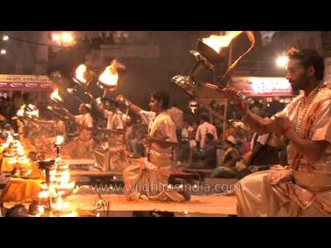 Ganges Aarti at Dashashwamedh Ghat, Varanasi