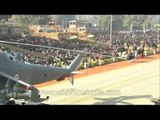Mi-35 chopper & India's indigenous drones on display at the Republic Day Parade in New Delhi