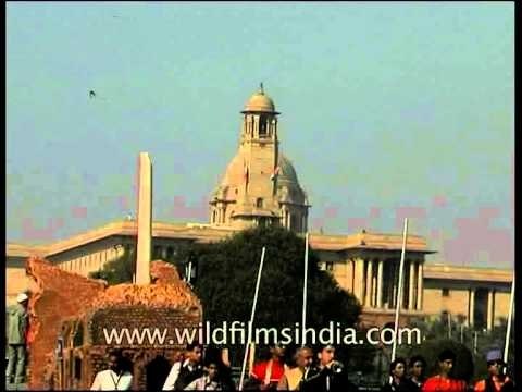 Fly past rehearsal for Republic Day Parade at Rajpath, New Delhi