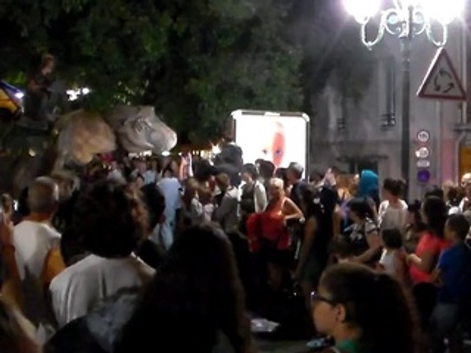 Fête nationale Alès - Défilé du corso avenue Carnot