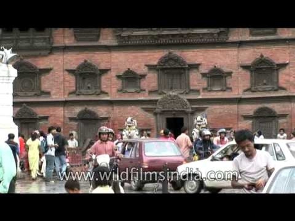 View Of Durbar Square In Kathmandu