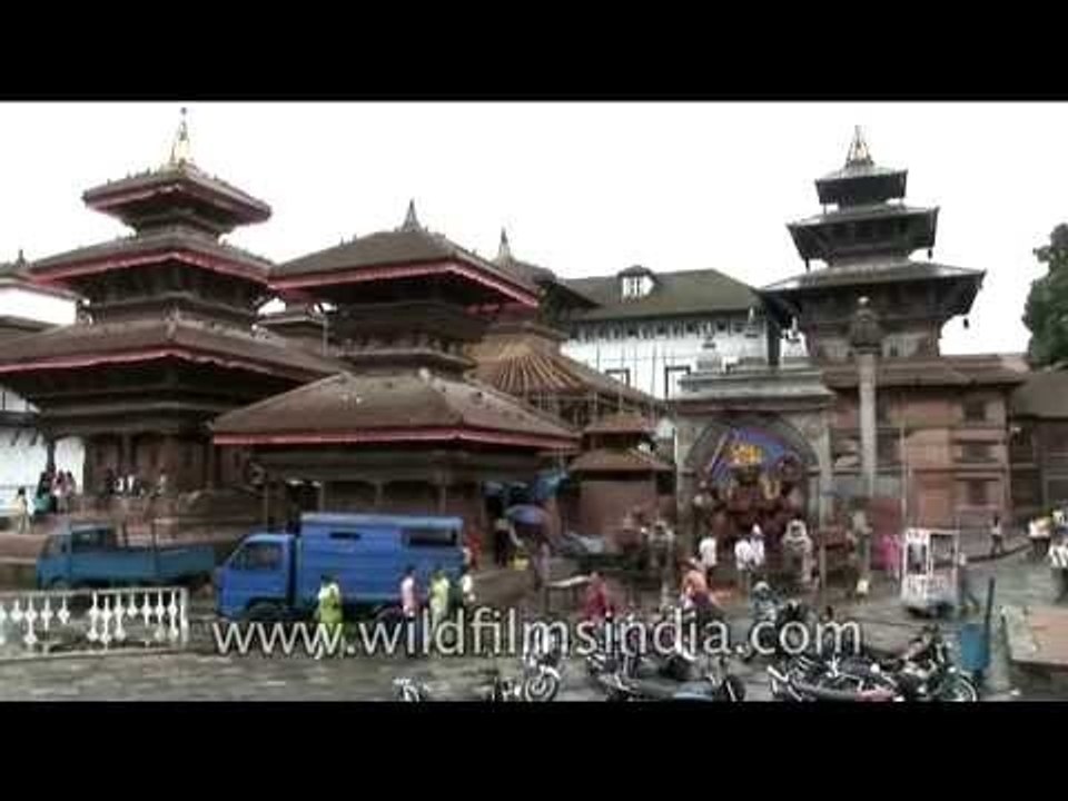 Beautiful Kathmandu temples, Nepal: only Hindu nation in the world