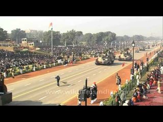 India's Agni missile & main battle tank Arjun on display
