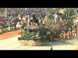 Madhya Pradesh & Arunachal Pradesh Tableaux at the Republic Day Parade, Delhi