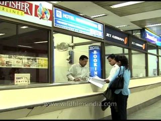 Mumbai Airport - tourist arrival service counters