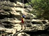 Rappelling in the Indian Himalayas