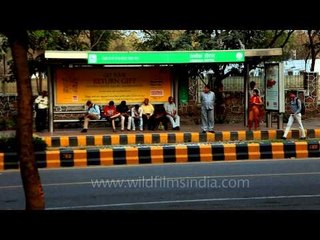 Nehru Park - Ashoka Hotel bus stop, New Delhi