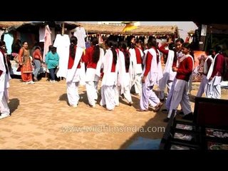 Women shopping for merchandise at Surajkund mela