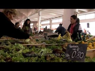 Fresh produce at Marche Forville in Cannes