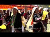 Women of Rung community dancing to folk tunes