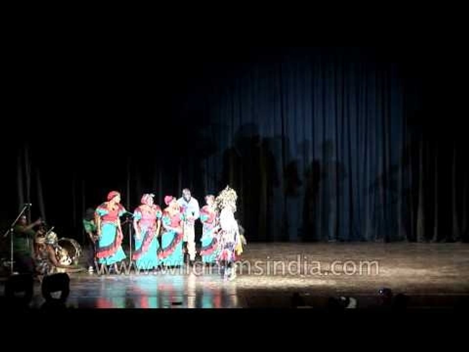 Performance by 'Aka Kwacha' troupe from Malawi at Africa Festival