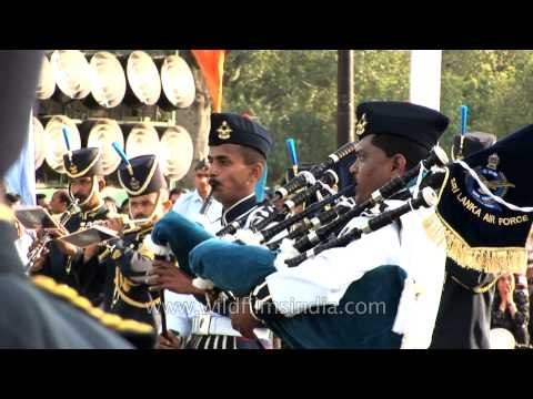 Sri Lanka Air Force Band regales on the occasion of IAF's Platinum Jubilee