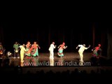 Malawi's national dance troupe performing at Africa Festival by ICCR