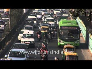 Road heading towards IGI Airport via Dhaula Kuan