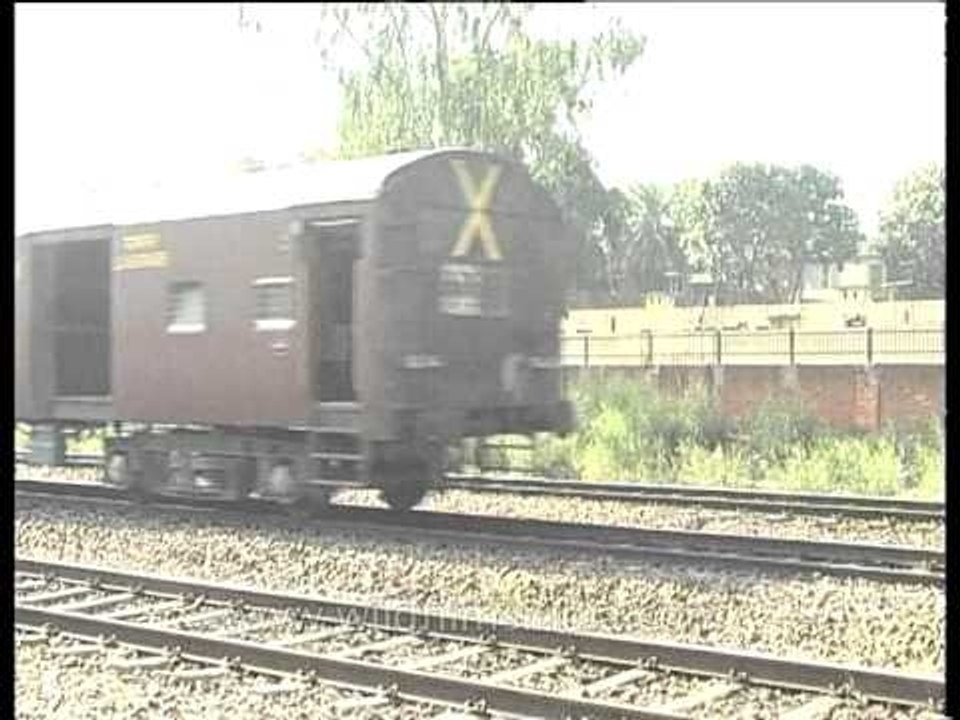Local train in India