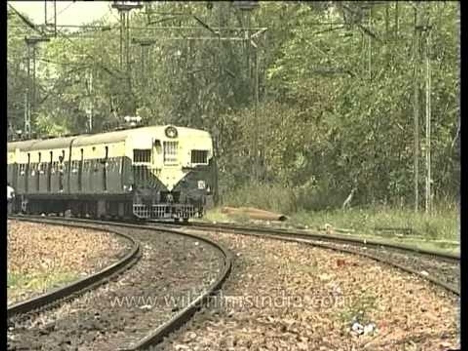 Local train passsing by