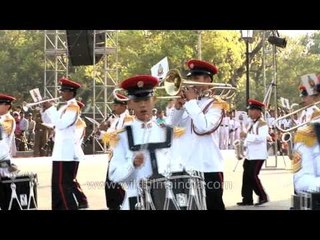 Singapur Arm Force perform on Platinum Jubilee of IAF
