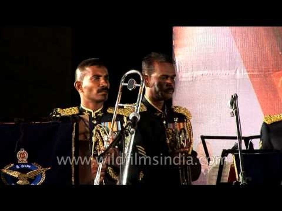 IAF Platinum Jubilee Tattoo - Building camaraderie with other military bands such as Sri Lanka