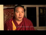 Lama Tashi singing his unique multi-phonic chant