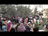 Shia Muslims performing Muharram possession at Imambara